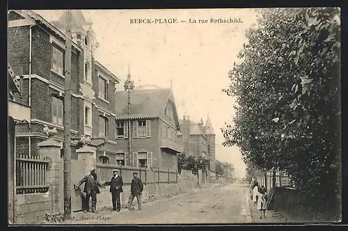 AK Berck-Plage, La Rue Rothschild