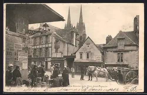 AK Quimper, Vieilles Maisons de la Place Saint-Francois