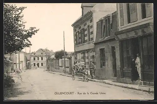 AK Ollencourt, Rue de la Grande Usine