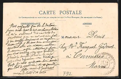 AK Malakoff, La Rue Béranger