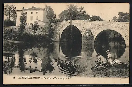 AK Saint-Galmier, Le Pont Chambeuf