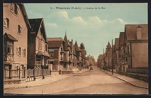 AK Wimereux, Avenue de la Mer