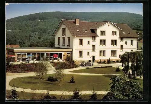 AK Lindenfels /Odw., Hotel am Bitzebuckel, Bensheimer Str. 27-29