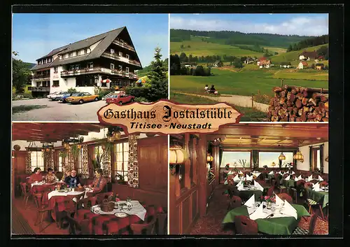 AK Titisee-Neustadt, Gasthaus und Pension Jostlastüble, Bes. Familie Hog