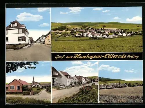AK Hardegsen-Ellierode-Solling, Ortsansicht, Teilansicht, Ortspartie