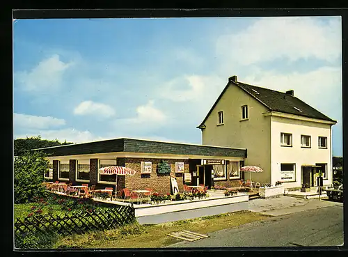 AK Solingen-Höhrath, Restaurant-Cafe zur Solinger Talsperre