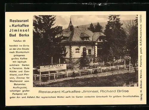 AK Bad Berka, Restaurant Kurkaffee Ilminsel