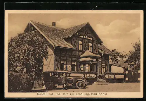 AK Bad Berka, Restaurant und Café zur Erholung