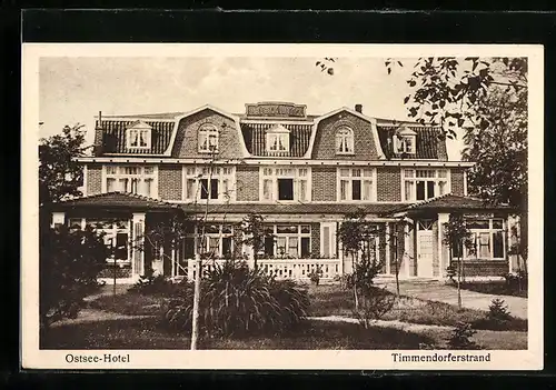 AK Timmendorferstrand, Am Ostsee-Hotel