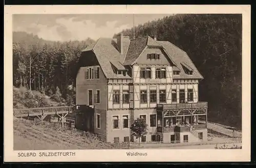 AK Salzdetfurth, Am Hotel Waldhaus