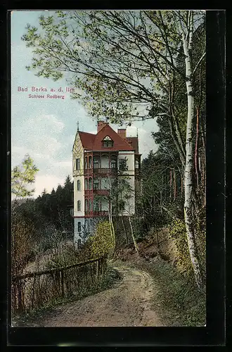 AK Bad Berka a. d. Ilm, Hotel Schloss Rodberg