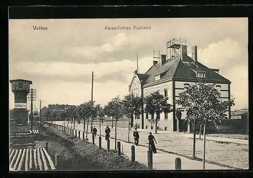 AK Velten, Kaiserliches Postamt