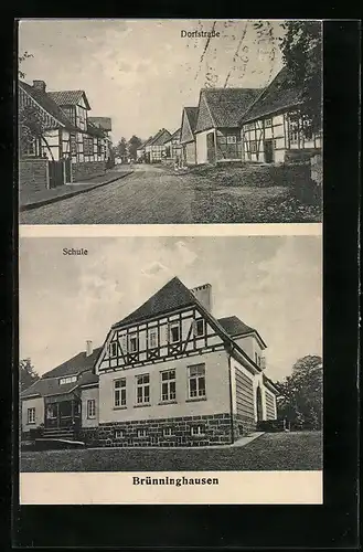 AK Brünninghausen, Schule, Dorfstrasse