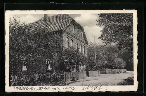 AK Elze / Hannover, Waldcafe Salzburg