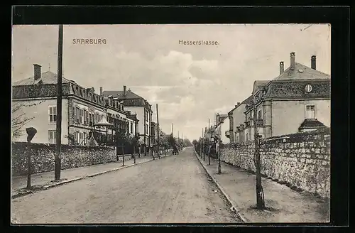 AK Saarburg, In der Hesserstrasse