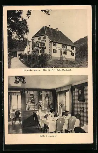 AK Buhl-Murbach, Hotel-Restaurant Rimlishof, Salle a manger