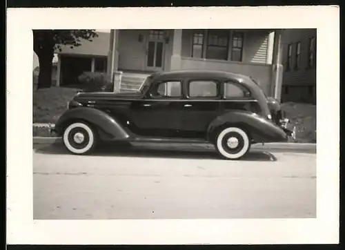 Fotografie Machi's Studio, Auto US-Car, schwarze Limousine, USA 1939