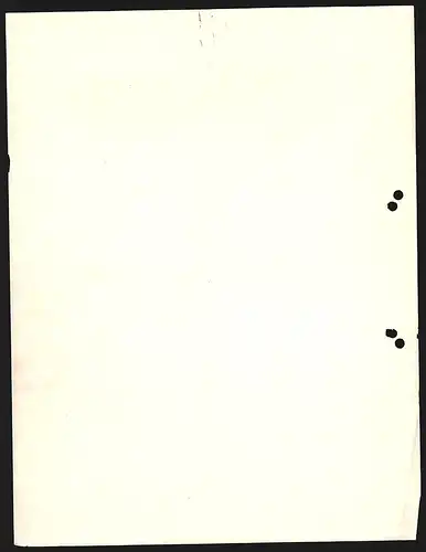 Rechnung Viersen 1904, Peter Genenger, Niederrheinische Asphalt-, Dachpappen- & Steinkohletheer-Fabrik, Werksansicht