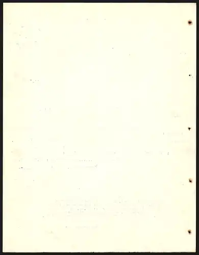 Rechnung Offenbach a. M. 1914, H. Müller & Co., Militär-Effecte und Feuerwehr-Requisiten, Werksansicht und Medaillen