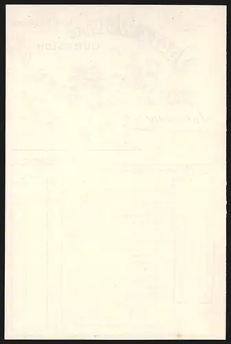 Rechnung Gütersloh 1911, Vogt & Wolf AG, Fabrik feiner Wurst- und Fleischwaren, Das Fabrikgelände, Produktansichten