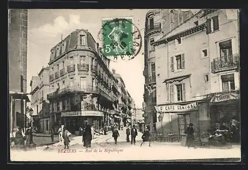 AK Beziers, Rue de la Republique