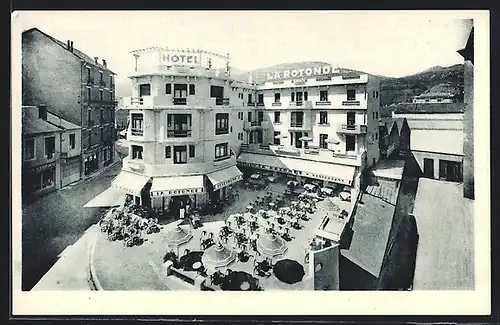 AK Lourdes, Hotel de la Rotonde, 59 Rue de la Grotte