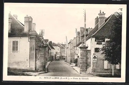 AK Rozay-en-Brie, Porte de Gironde