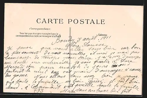 AK Bondy, Allée Rulhière