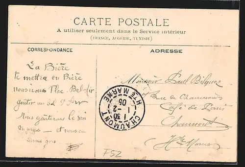 AK Langres, Le Collège, Restaurant, Galeries Reunies