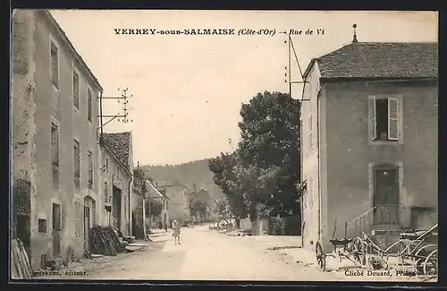 AK Verrey-sous-Salmaise, Rue de Vi