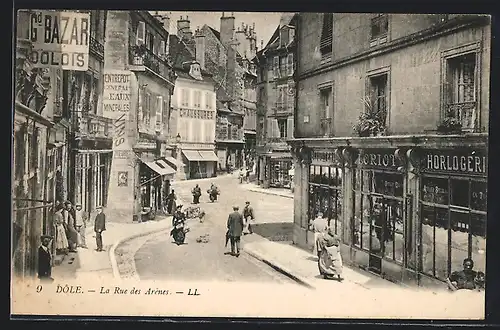 AK Dôle, La Rue des Arènes