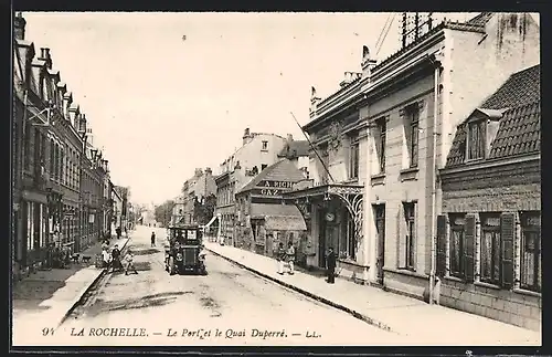 AK La Rochelle, Le Port et le Quai Duperré