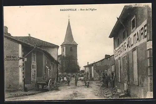 AK Dagonville, Rue de l`Eglise