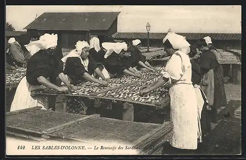 AK Les Sables d`Olonne, Le Remuage des Sardines