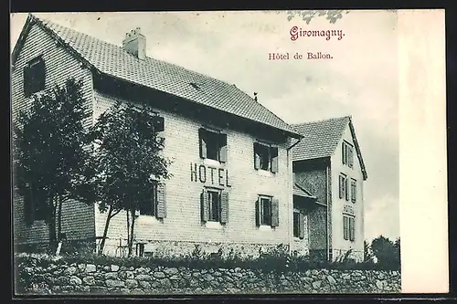 AK Giromagny, Hotel de Ballon