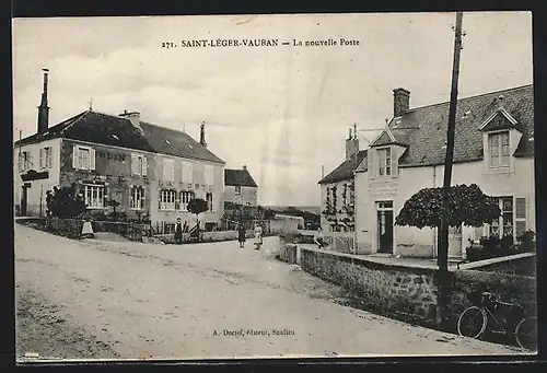 AK Saint-Léger-Vauban, La nouvelle Poste