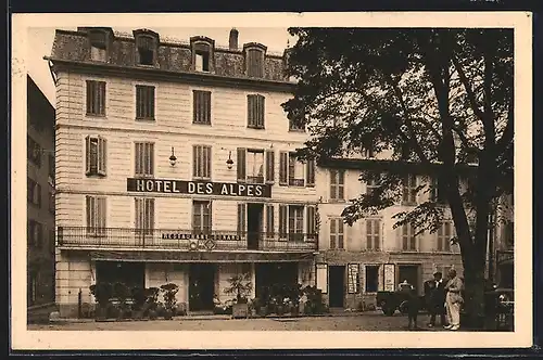 AK Barcelonnette, Grand Hotel des Alpes