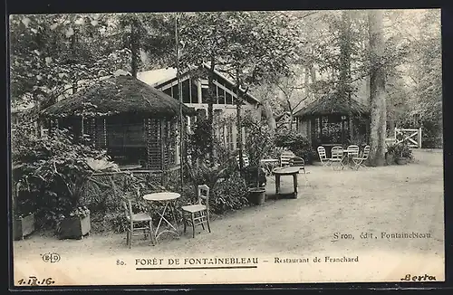 AK Foret de Fontainebleau, Restaurant de Franchard