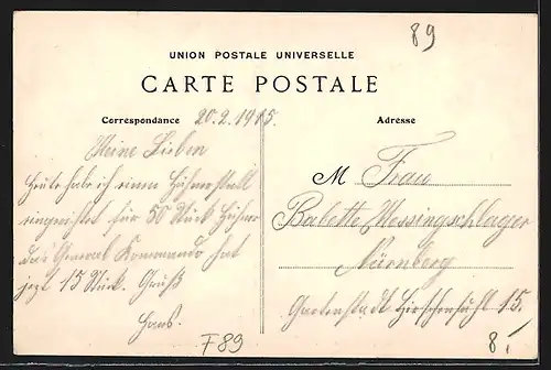 AK Joigny, La Place de la Madeleine