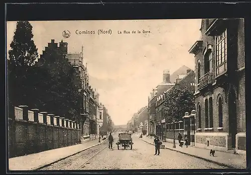 AK Comines, la Rue de la Gare