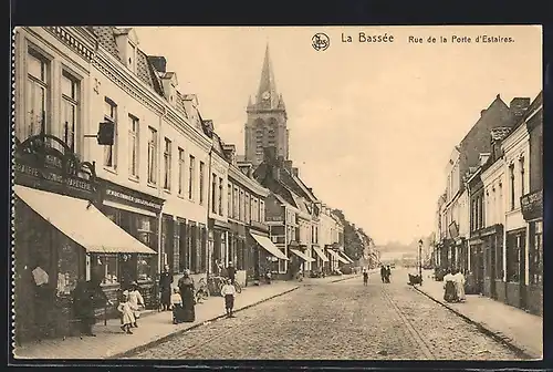 AK La Bassée, Rue de la Porte d` Estaires
