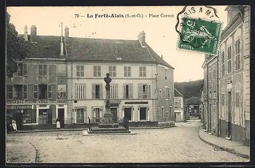 AK La Ferté-Alais, Place Carnot
