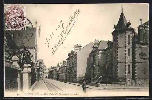 AK Chartres, Rue Pavé de Bonneval