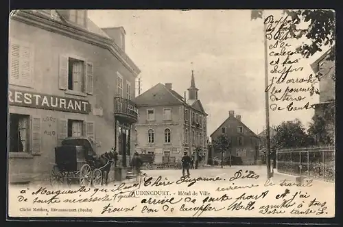 AK Audincourt, Hôtel de Ville