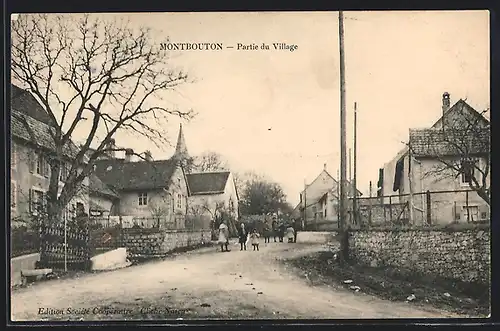 AK Montbouton, Partie du Village