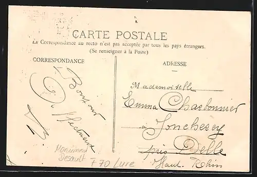 AK Lure, Monument Desault, Route de Vesout