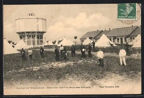 AK Valdahon, Camp, Reservoir 400me et Mess des Officiers