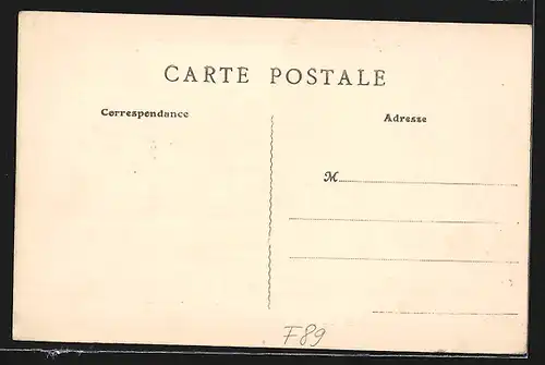 AK Joigny, vue générale, prise de l'Avenue Gambetta