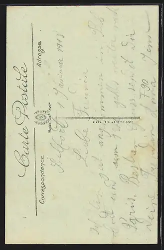 AK Belfort, Monument des Trois Sièges, Vue d`ensemble