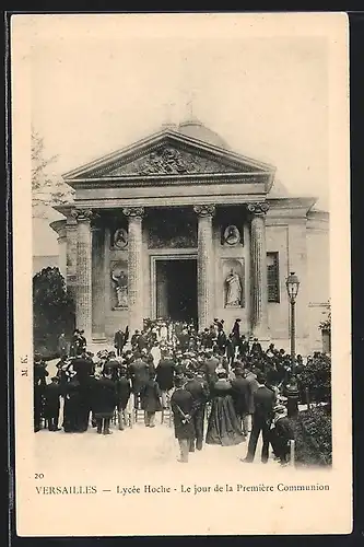 AK Versailles, Lycée Hoche, Le Jour de la Premiére Communion